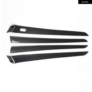 車内ドア パネル 装飾 ストリップ トリム モールディング ステッカー インフィニティG37 G25 Q40 EX35 2010-2013 ABSカーボン