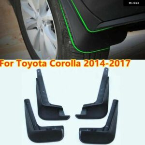フロントリア スプラッシュフェンダーマッド フラップ ガード トヨタ カローラ 2014-2017 4個セット