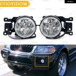 フロント バンパー フォグランプ フォグランプ ドライブドライビングランプ ヘッドライト 三菱 モンテロ パジェロ スポーツ2000 - 04