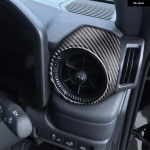 カー エアコン アウトレット ベントカバー フレーム 2024 2025 トヨタ プラド ランドクルーザー LC250 RHD インテリア アクセサリー