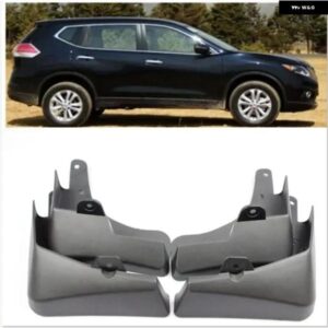 日産 X-TRAIL ルージュ T32セット モールド車用マッド フラップ 2014 - 16 XTRAIL スプラッシュガード マッド フェンダー スタイリング