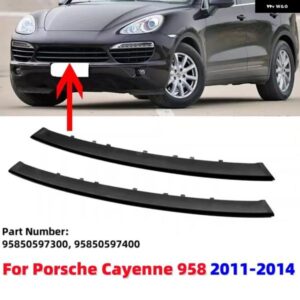 フロント バンパー センター グリル モールディング トリム ポルシェ カイエン 985 2011-2014