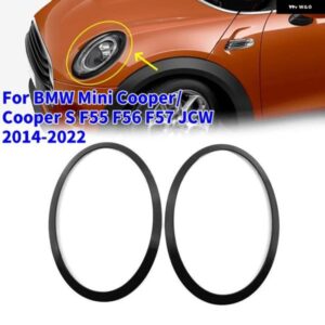 車用 ヘッドライト テールライト グリル サラウンド カバー トリム BMW MINI COOPER/ COOPER S F55 F56 F57 JCW 2014-2022