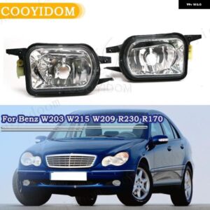 バンパー フォグランプ ドライビング フォグランプ バルブ 無 ベンツ W203 C230 C240 C320 C350 W215 CL500 CL600 W209 CLK320 CLK500