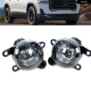 車用フロント バンパー フォグランプ GMC ACADIA 2020 2021 2022 LED フォグランプ デイタイム ランニングライト フロントバーライト 84436235 84436234