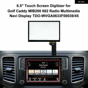 シュコダ MIB2 MIB STD2 ラジオ マルチメディア ナビ 6.5インチ タッチスクリーン デジタイザー ナビゲーションスクリーン ゴルフ 6R CC GLI パサート