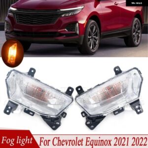 シボレー エクイノックス 2022 2023 2024 フロント バンパー フォグランプ アセンブリ フォグランプ デイタイム ランニングランプ 電球 付き 85107677