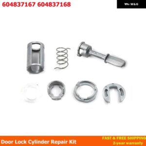 ドアロック シリンダー バレルリペアキット フロント 左 右 VW GOLF 4 IV MK4 A6 SKODA FABIA POLO 9N 604837167 604837168