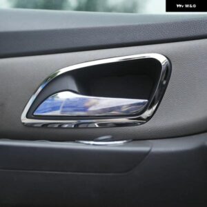 ステンレス インテリア スパンコール ドアハンドル カバー トリム ステッカー シボレー クルーズ 2009 - 2012-15