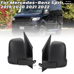 バックミラー アセンブリ メルセデス ベンツ スプリンター 2019-22 ブラインド スポットドアミラー 付き カーアクセサリー 自動車