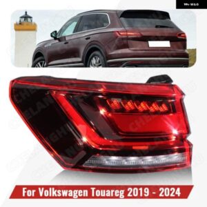 1個 左外側 リアランプ VW TOUAREG 2019-24 ヨーロッパ バージョン リバース ブレーキライト 760945095