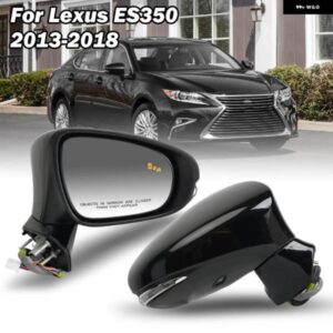 16ピンサイドドアミラー レクサスES350 2013 2014 2015-2018電動アウトサイドオートランプサイドバックミラー カーアクセサリー