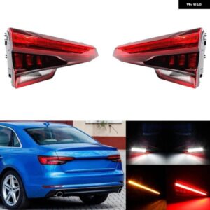 アウディ A4 2017-23ペア インナーサイドテール リアランプ ライト LED 電球 付き 8W5945093C 8W5945094C
