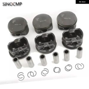 エンジン ピストンリングセット +0.5MM 11257506222 11257506252 BMW 330I 530I X3 X5 E46 E36 E39 M54 3.0 エンジン ピストンリング パーツ