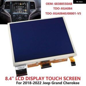 8.4インチ UCONNECT 4UAV LCD タッチスクリーン TDO-XGA084 XGA0840J0000 BLM96100220 BLM9611010 JEEP RAM 2018-2022 車用ダッシュ パネル