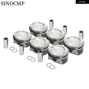 6PCS エンジン ピストンリング Φ88MM 2760300700 2760306517 メルセデス ベンツ W205 W212 X166 E400 M276 3.0T V6ターボチャージ エンジン