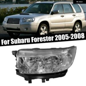 スバル フォレスター 2005-2008 ハロゲン フロント バンパー ヘッドライト ドライビングライト シグナルランプ カー ヘッドライト ハウジング バルブ 無