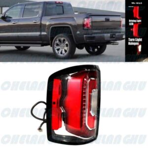 左側リアテールランプ 電球 付き 84365930 /GM2800295 GMC シエラ 1500 2016-19