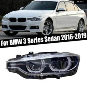 自動車アクセサリー BMW 3シリーズ セダン 2016-19 フロントLED ヘッドライト ヘッドランプ シグナルランプ カーライト ドライビングライト