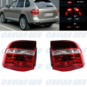 ポルシェ カイエン 2008 2009 2010 1ペア LED テールライト リアランプ ブレーキライト カーアクセサリー 95563148702 95563148802