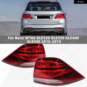 1ペア 外側 テールライト ベンツ W166 GLE320 GLE350 GLE400 GLE500 2016-19 車ウィンカー ブレーキランプ