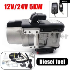 12V 5KW 双方向 リモコン エアヒーター モバイル リモコン WEBASTO 自動ウォーター ポンプ ドライ パーキング ヒーティング 予熱器