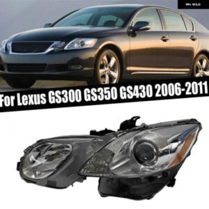 レクサス GS300 GS350 GS430 GS450H GS460 2006-09 2011 フロント バンパー キセノン ヘッドライト シグナルランプ ヘッドライト アセンブリ