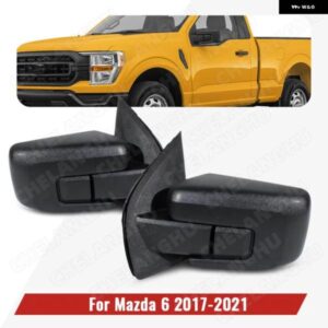 1ペア 7ピン 左+9ピン 右 フォード F150 2021-24 2025 パワー調整ヒートリアミラー アセンブリ マットブラック