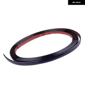 ブラック PVC 3M*10MM トリム モールディングストリップ 装飾 車体ドアサイド プロテクター ガード