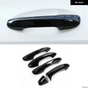 ブラックカーボン LHD 車 ドアハンドル カバー スタイリング アクセサリー ステッカー メルセデスベンツ CLA/A クラス /C クラス /E クラス /GLC/GLB