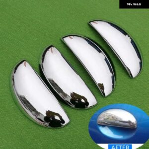 プジョー 206 206CC 207 1998-2005 クローム カー ドアハンドル カバー カップボウル トリム ステッカー スタイリング アクセサリー