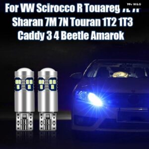 フォルクスワーゲン VW シロッコ R トゥアレグ 7L 7P トゥーラン 1T2 1T3 ビートル アマロック シャラン 7M 7N キャディ 3 4 車用 LED パーキング ライト