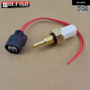 ブラック/ホワイト クーラント水温センサー プラグ付き ホンダ オデッセイ パイロット シビック アキュラ TSX RSX TL 37870-PLC-004 37870-PNA-003