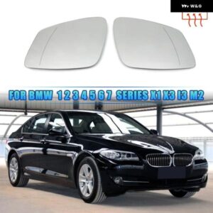 ヒーター付きサイドミラー ガラスレンズ ドアウィングリアビューミラー ガラス BMW X1 E84 F48 F20 F21 F40 F22 F23 F30 F31 F34 F10 F07 F11