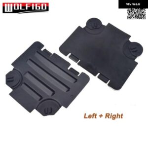 フロント右左ホイールフェンダーライナーアーチ ヘッドライト バルブ アクセス パネル カバー BMW E82 E88 E90 E91 325I 51717143850 51717143849