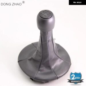 フィアット パンダ 4X4 2004 - 12 車用 5速ギアスティックレベル シフト ノブ レザー ブーツ 付き