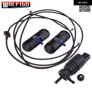 フロントガラス 扇形スプレーノズルホース パイプ モーターVW パサート B6 B7ジェッタMK6 ゴルフ 5ティグアン アウディ A3 8P A4 2KD955986 1T0955651