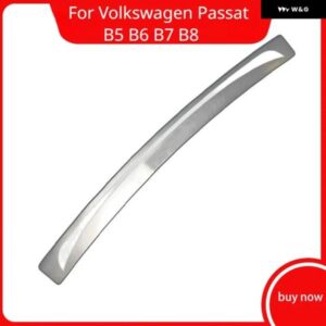 フォルクスワーゲン パサート B5-B8 1996-2019 セダン ステンレス リア バンパー プロテクター シル トランク トレッドプレート カバー トリム カー