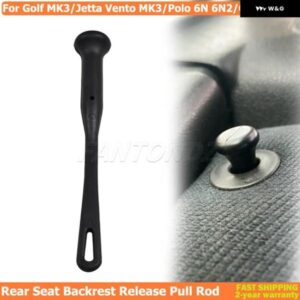 ブラック リアシート バックレスト リリース プルロッド 1H0885683 1H0 885 683 ゴルフ MK3 / ジェッタ ヴェント MK3 / ポロ 6N 6N2 / キャディ MK2