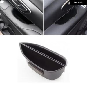 フロントドアサイド 収納 ボックス メルセデスベンツ ヴィト W447 V クラス V260 2014-2018 携帯電話コンテナ グローブトレイ アクセサリー