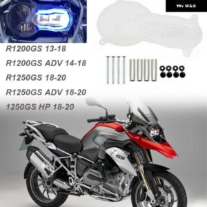 フロント ヘッドライト ガード LEDスクリーンカバー レンズ プロテクター BMW R1200GS 13-18 / ADV R1250GS 14-18 / R1250GS / R1250GS ADV 18-20