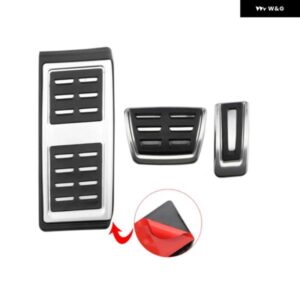 フォルクスワーゲン VW GOLF 7 MK7 ポロシート イビサ アウディ A1 シュコダ カミック ステンレス カーアクセル ブレーキ フットレスト ペダルカバー