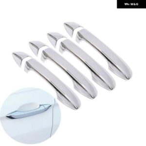 フォルクスワーゲン VW ティグアン MK2 2017 - 20 クローム ドアハンドル カバー カー スタイリング ステッカー 自動車アクセサリー