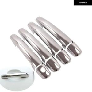 プジョー 3008 MK1 2008 - 16 クローム カー ドアハンドル カバー トリム スタイリング アクセサリー ステッカー