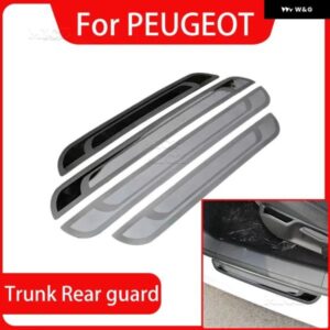 プジョー 206 207 208 307 308S 2008 3008 406 408 508 ステンレス ドアシルプレートカーアクセサリー 2008-2017 カー スタイリング