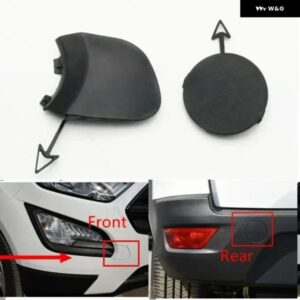 フロント リア バンパー 牽引フックアイホールカバー トレーラーキャップ フォード エコスポーツ2018 2019 2020 CN15-17A989-AAW