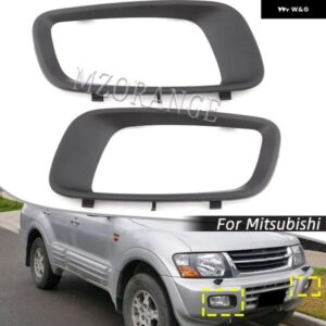 フォグランプ フレーム カバー 三菱 パジェロ モンテロ MK3 2000-2003 V73 V75 V76 V77 V78 MR388019 MR388020 カーアクセサリー