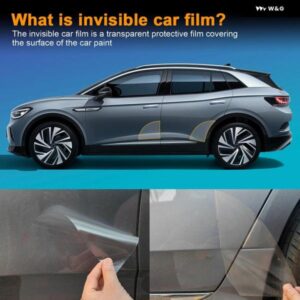 フォルクスワーゲン ID.4 2021-2024 ドアコーナー プレカット カードアトライアングル フィルム TPU クリアリ ステッカー 8.5ミル