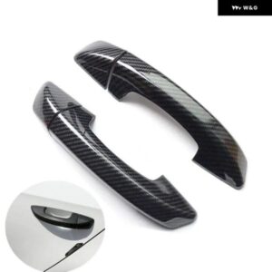 フォルクスワーゲン VW シロッコ 3 MK3 2008-2015 カーボン クローム カーサイド ドアハンドル カバー トリム スタイリング オートアクセサリー