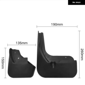 プジョー 308 MK2 ハッチバック ハッチ 2016 - 2021 マッド フラップ スプラッシュガード マッド フラップ マッドガード フェンダーアクセサリー